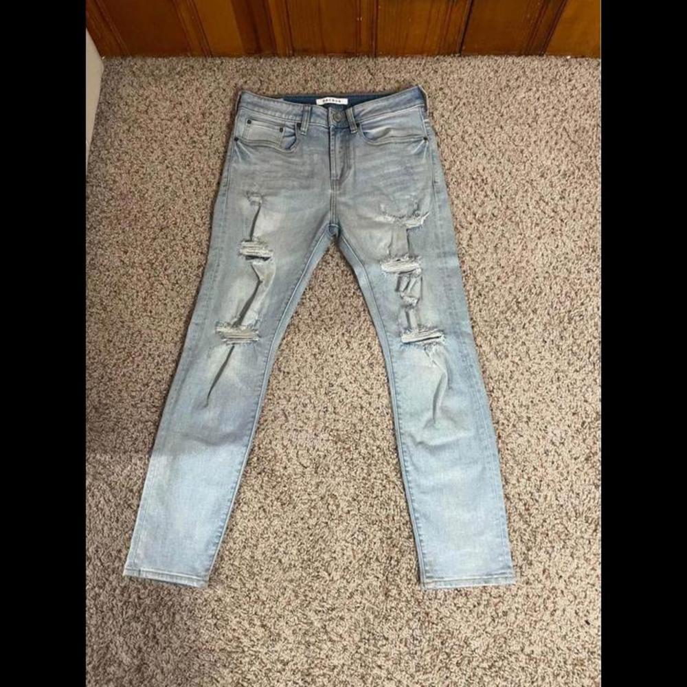 Pacsun Light Blue Ripped Jean